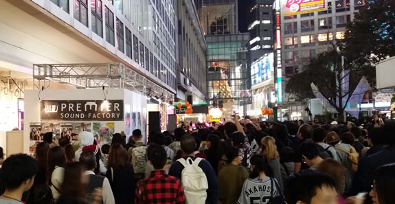 渋谷芸術祭 2014 ハチ公前メインステージ